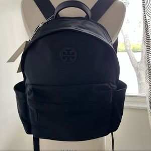 NWT Tory Burch Ella Backpack with side pockets